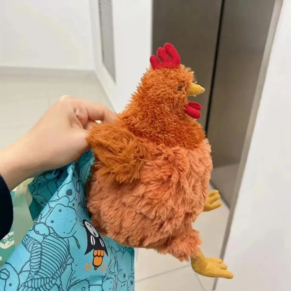 Simulation Hen Plush Rooster 3