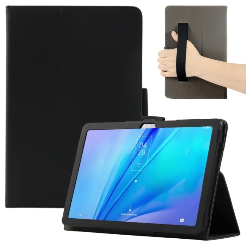 Premium Folio PU Leather Stand - Magnetic Handheld Cover