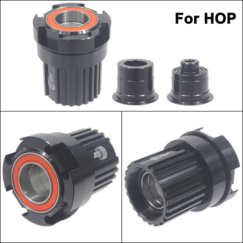 FREEHUB BODY - Shimano Micro Spline For Novatec E-440 Body Hubs, With Driver & Axle - Foto 3