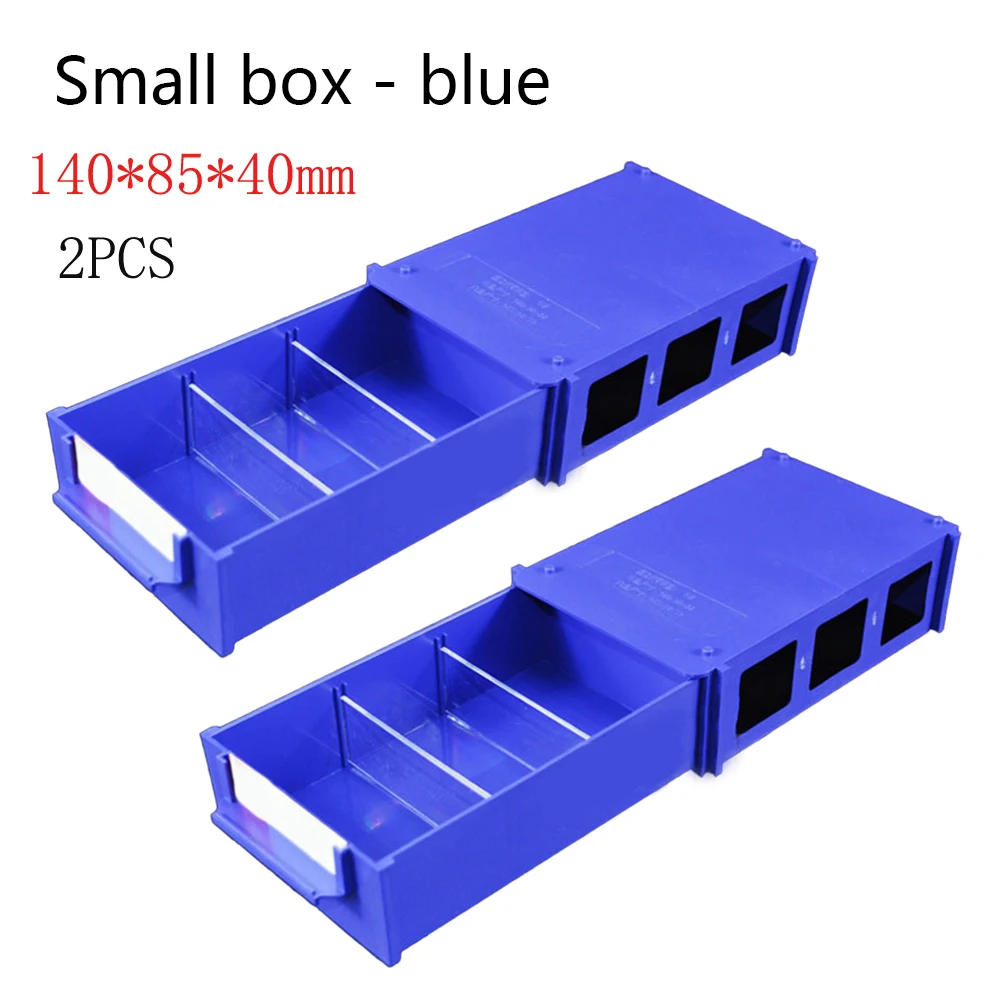 

1PC Stackable Plastic Box Hardware Parts Storage Boxes Component Screws Toolbox Organizer Tool Storage Boxes