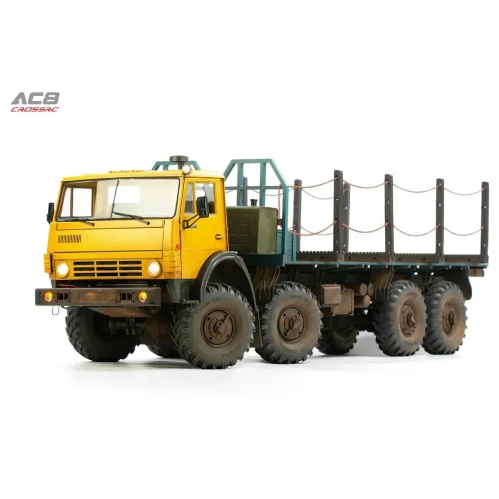 CROSSRC AC8 8X8 KIT 1/12 RC Electric Remote Control Model Car Simulation Military Truck Adult Children's Toys 6