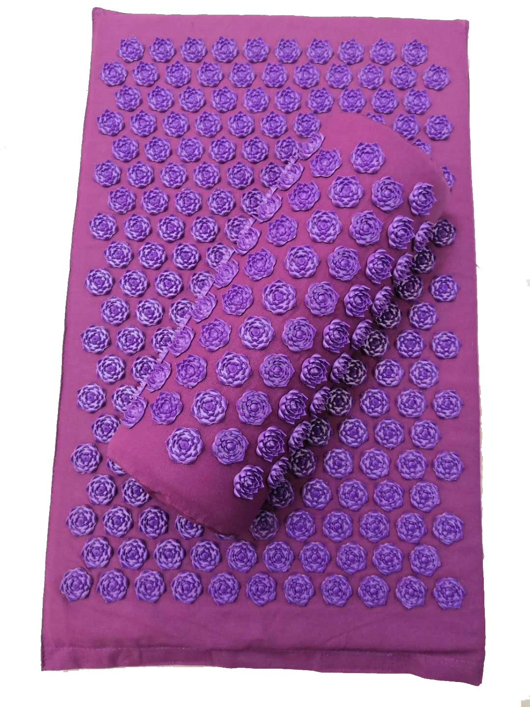 Spike Massage Lotus Acupuncture Cushion Massage Yoga Mat Acupressure Relieve Stress Back Body Pain For Yoga Mat Sports Floor Mats Massage Pad Yoga Fitness Equipment