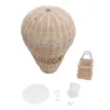 Woven Hot  Balloon Handcrafted Exquisite Details Rattan Weaving Decoration for Kids Room Party Photo Prop 2