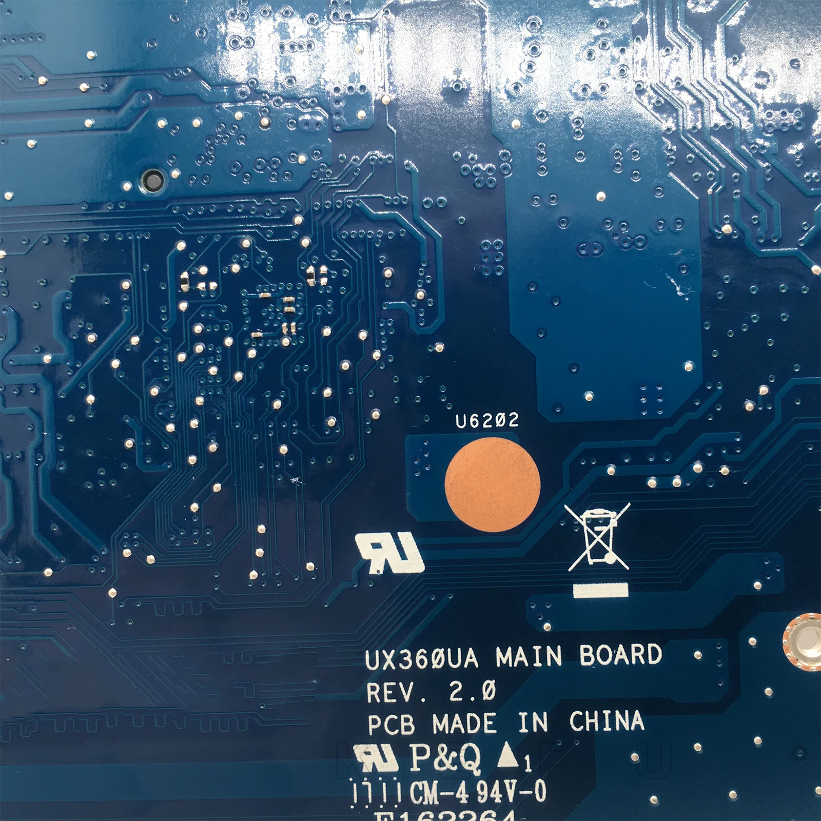 ASUS UX360UA Intel core i5 7th gen carte ère otherboard !NON TESTEE