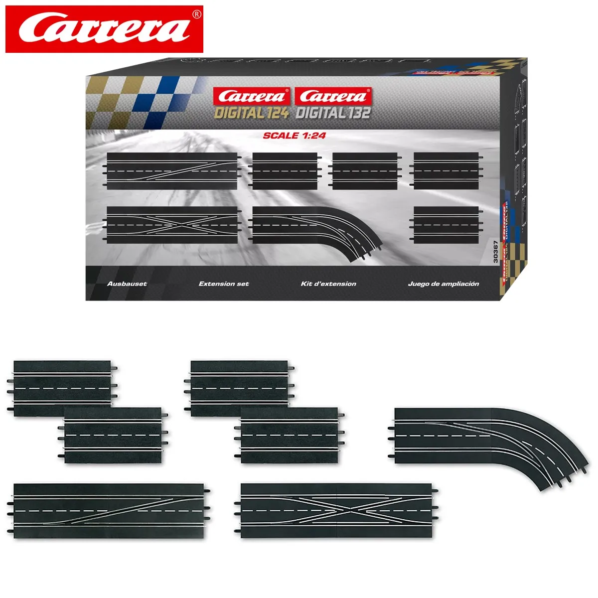 Carrera Slot Car Digital Track Parts Digital 124/132 30367 Digital Extension  Set (30343+30347+30365+20509) - Parts & Accs - AliExpress