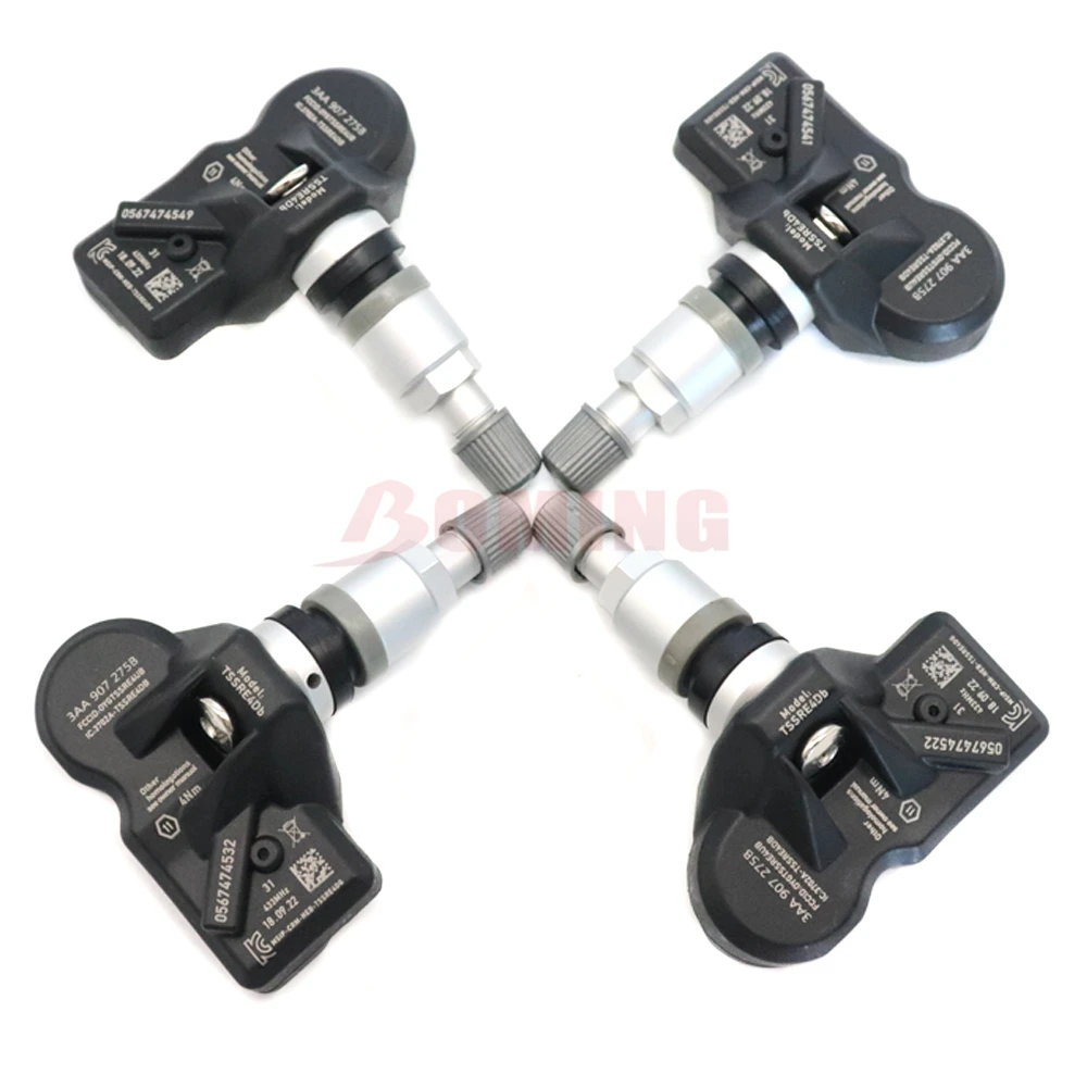 ڵ Ÿ̾ з ͸ ý , TPMS, ٰ Ƽ CC  ĻƮ, 433Mhz, 3AA907275F, 3AA907275B