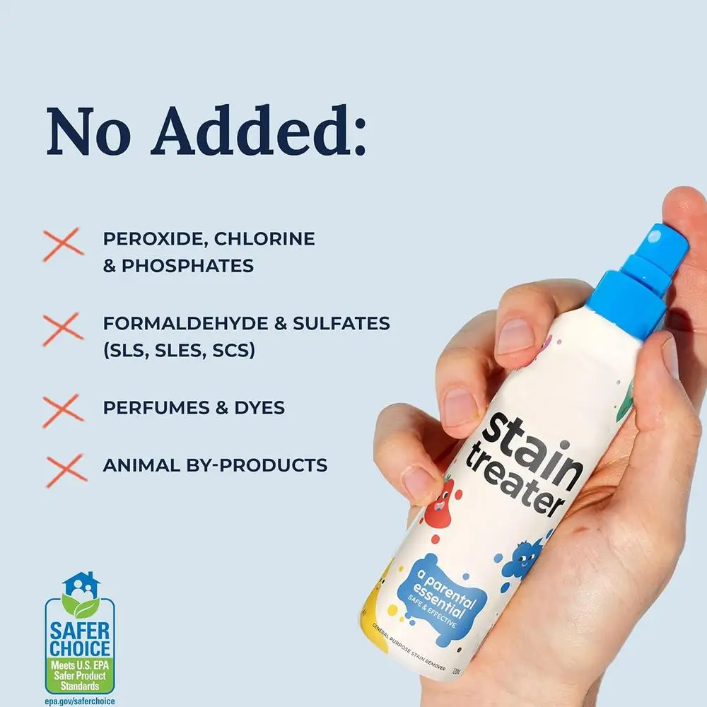 Portable stain remover spray