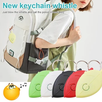Whistle Key Finder Leaf Shape Keychain Alarm Remote Locator Flashing Beep Voice Control Anti-lost Equipment Pets Tracker 1