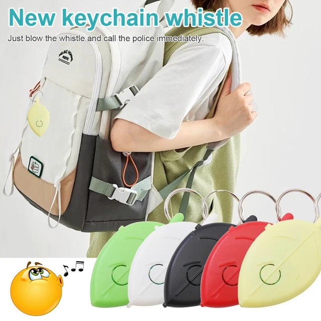 Whistle Key Finder Leaf Shape Keychain Alarm Remote Locator Flashing Beep Voice Control Anti-lost Equipment Pets Tracker 1