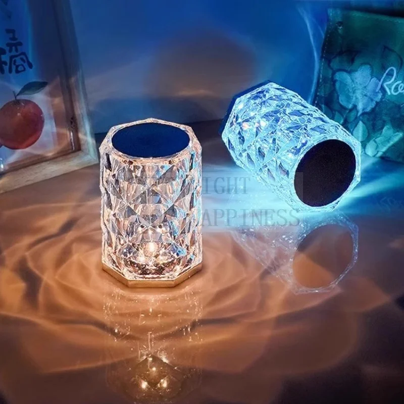 Table Lamp Atmosphere Lamp Bedroom Mood Lnternet Red Night Light Room Atmosphere Light Romantic Bedside Sleep Light Bar Table Li
