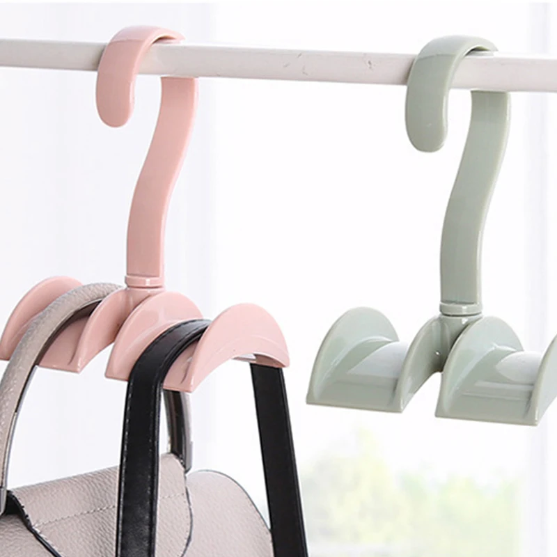 Multifunctional Hook Wardrobe Bag Storage Rack Hanging Clothes Hanging Hat Bathroom Storage Hook Bedroom Accessories Storage