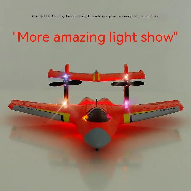 New Shuilukong ZY-525 Radio-controlled Aircraft Fixed Wing Electric Aircraft Model Epp Foam Waterproof Toy Aircraft Glider 2
