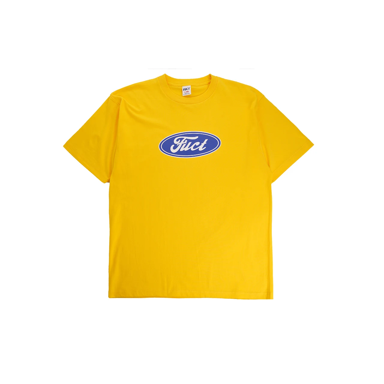 FUCT Pure Cotton Loose Fit Skateboard Street fiti Ro Hip Hop T-irt round Ne ort Sve Youth Faion Trend Brand