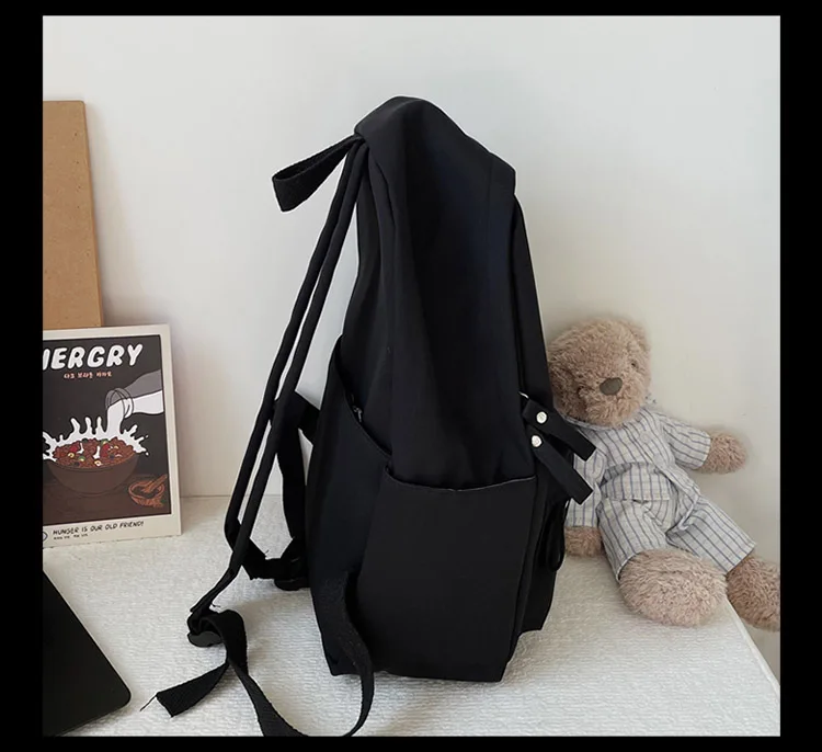 Fashion Backpack Canvas Women Backpack Anti-theft Shoulder Bag New School Bag For Teenager Girls School Backapck Female Stylish Backpacks cheap