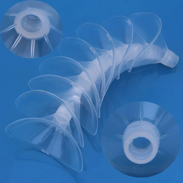 

100Pcs Disposable Lung Capacity Transparent Mouthpiece Electronic Lung Capacity Testing Instrument Students Physical Examination