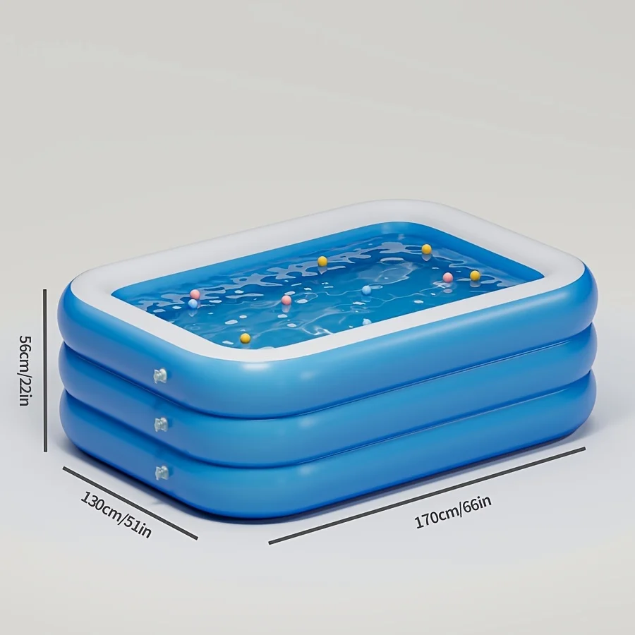 Piscine gonflable pour cour, jardin de pelouse, grande piscine de jeu aquatique d'été pliable, piscine Portable extérieure multifonctionnelle