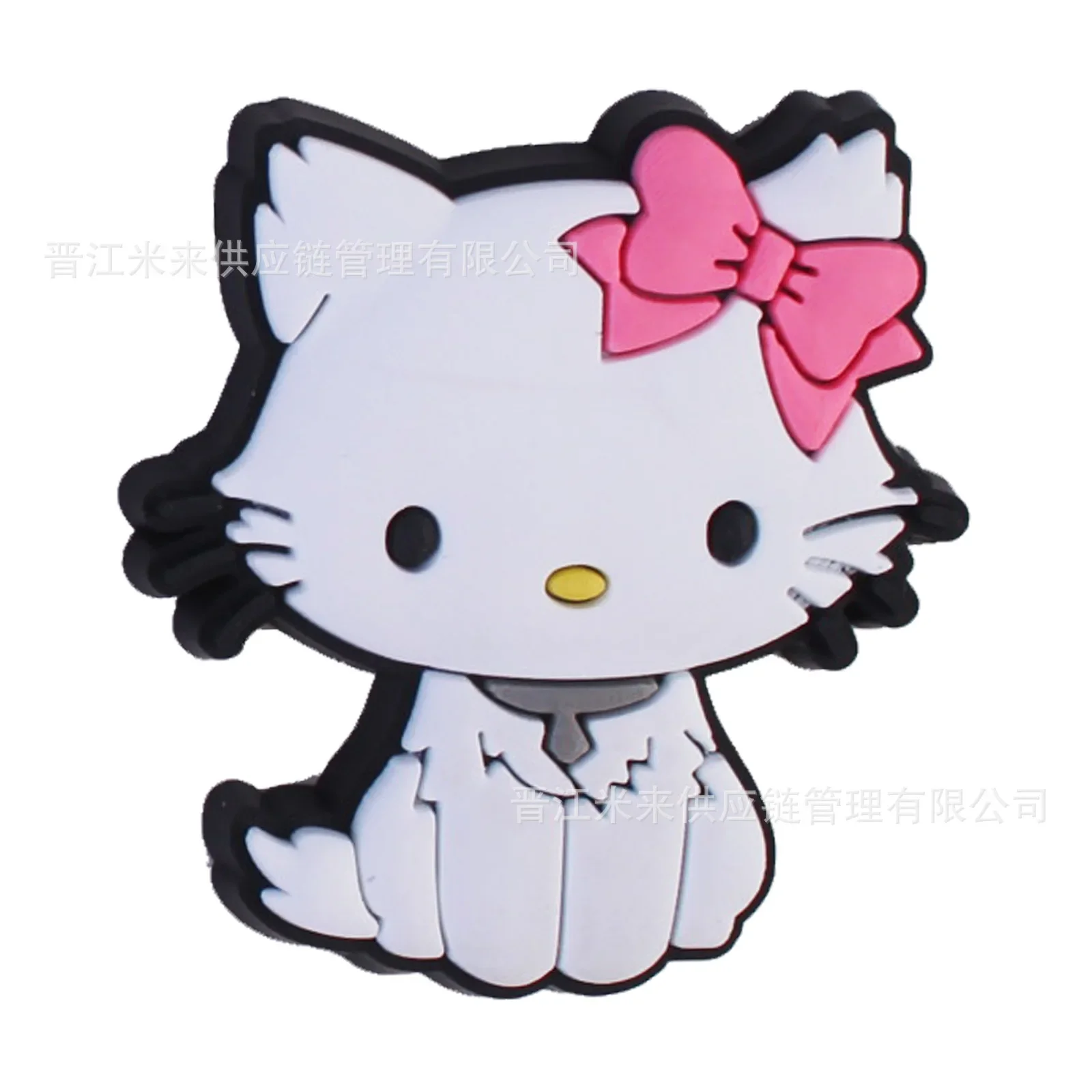 Sanrio Slippers Souvenir Decoration Shoe Buckle PVC 1pcs Kuromi Cinnamoroll Hello Kitty Cute Croo Charms Gifts for Children