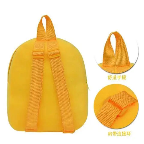 Pokemon Pikachu Plush Backpack kawaii Anime Figure Stuffed Toy Soft Cute Baby School Bag Children Birthday Gifts