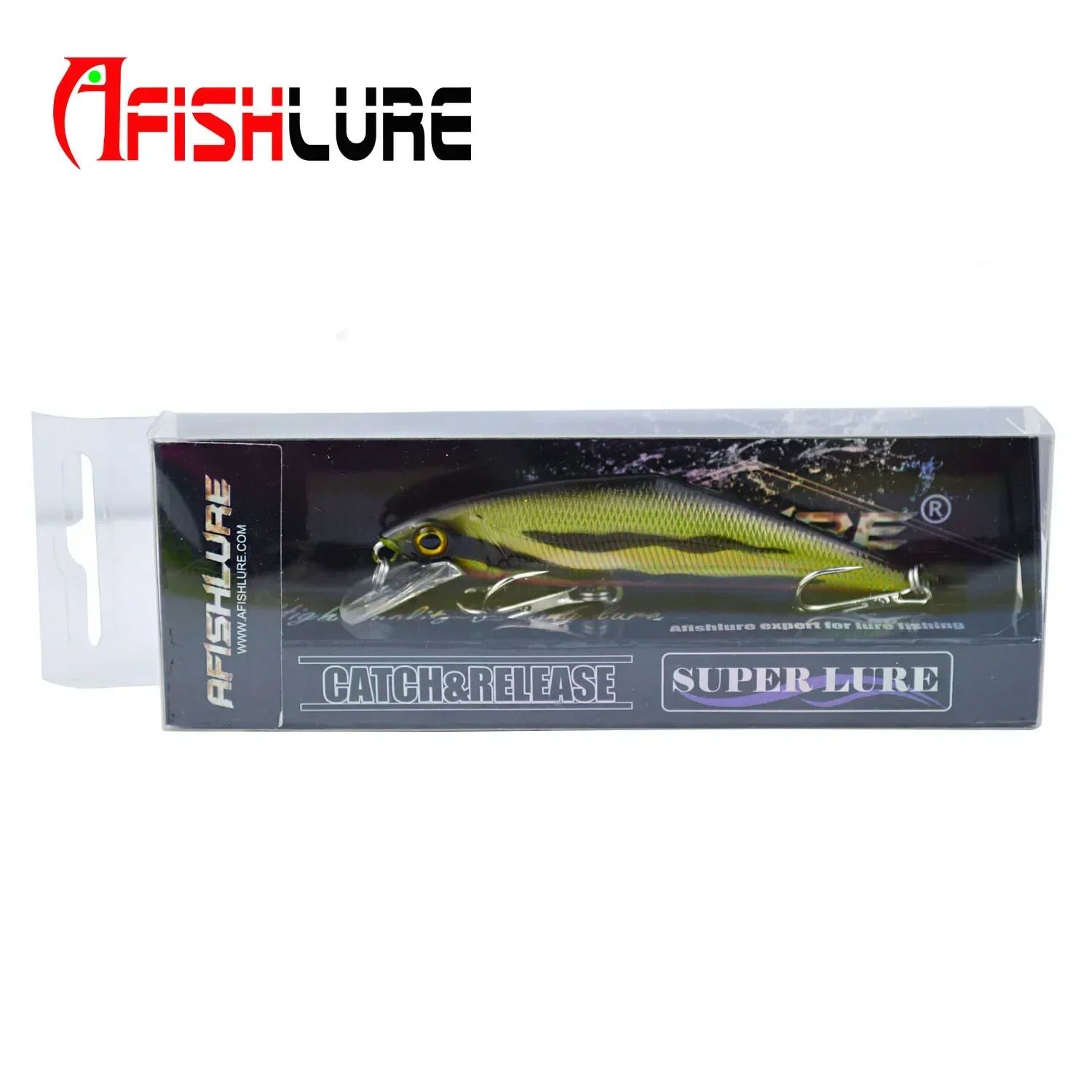 Afishlure Minnow 하드 미끼 85mm/15g 낚시 미끼 싱킹 Trebke 후크 Swimbait 하드 루어 D Contact Minnow Wobblers