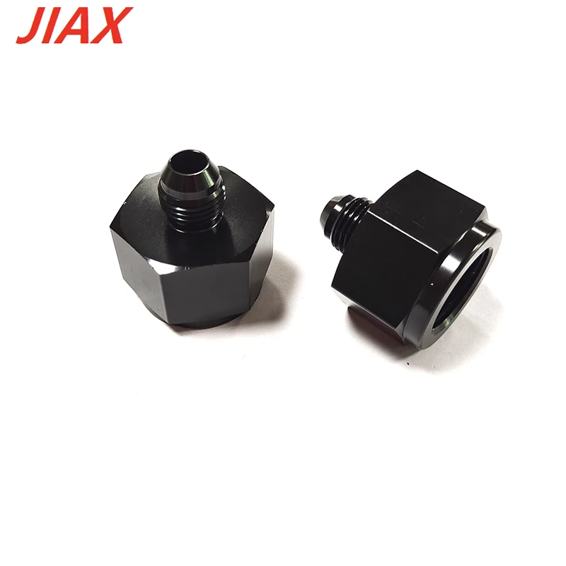 AN10 Female to AN6 Male Flare Fitting Reducer Adapter BLACK