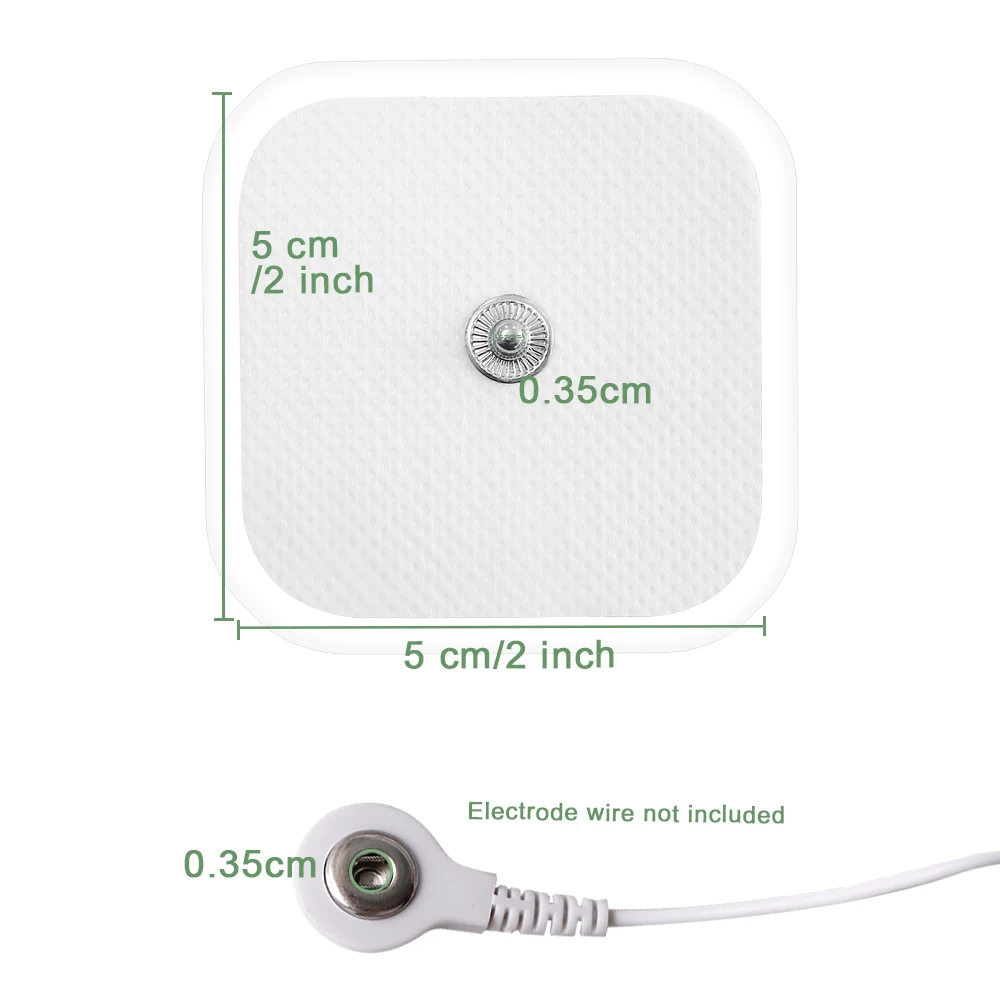 Electrode Pads Muscle Stimulator Massage Gel Pads Muscle Massager Massage Tool Magnetic Massage Patch 10/20pcs