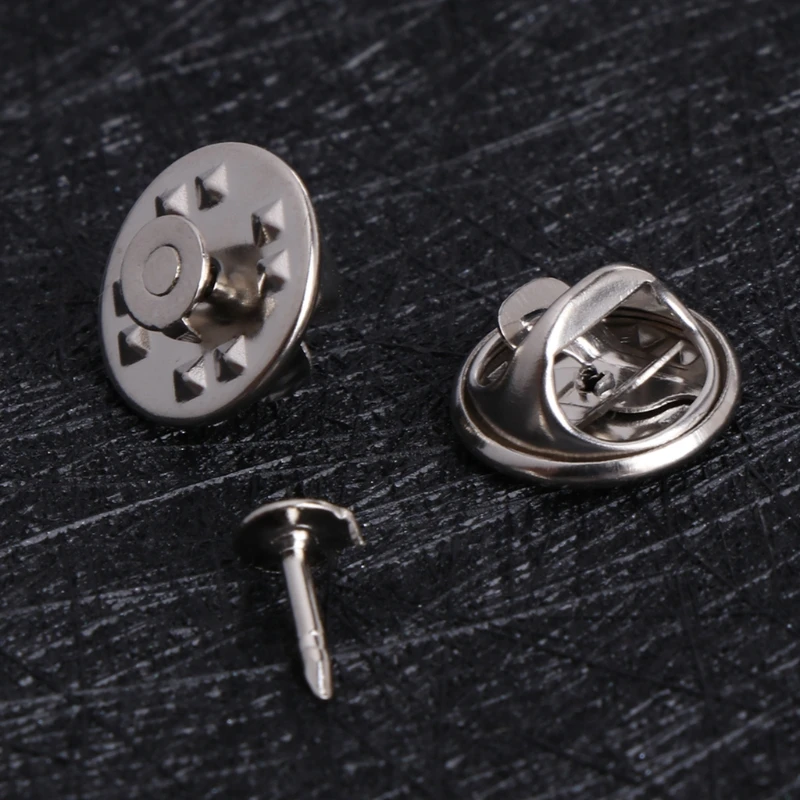 R2LE 100 Pieces Tie Tack Clutch Pin for Butterfly Pin Back