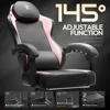 Gaming Chair with Pocket Spring Cushion for Adults, Ergonomic Computer Chair with Footrest and Massage Lumbar Support for Office 5