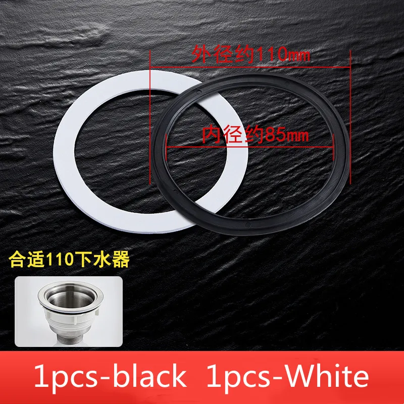 2pcs O-Rings Seal Rubber Gasket,Bath Plug Seal,Sink Waste Basin Click Plug Clear Rubber Rubber Seal Washer Gasket For Push-Type Pop Up Sink Drain Plug Metal Basin Plugs(31/39mm - Foto 3