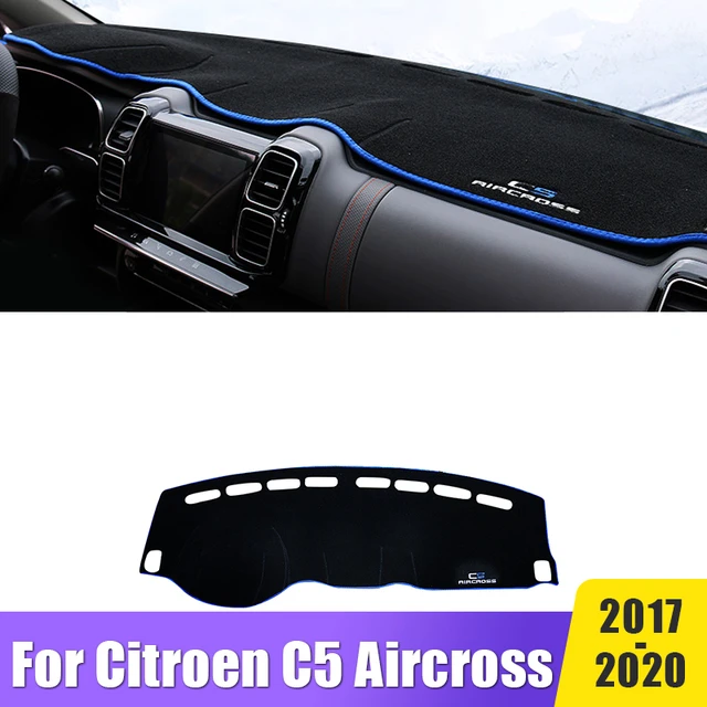 For Citroen C5 Aircross 2017 2018 2019 2020 Car Dashboard Sun Shade Cover  Anti-UV Non-slip Mat Avoid Light Mats Pad Accessories