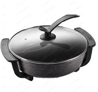 Pot à fondue électrique Maifanshi Mandarin Duck de 12 L, grande capacité pour 10 personnes, extra large et multifonctionnel 4
