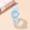 New Fashion Butterfly 3D Pattern Children's Watch Student Regular Daily Study Watch Girls Gift 4