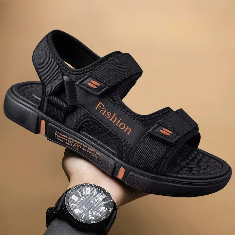 Indoor Ankle Wrap Male Shoe Height Beach Slippers Men's Sandal with Platform Open Styles New Design Eva Stylish Arrival V