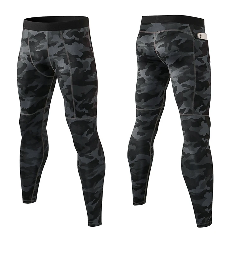 Legging Homme Sport Camouflage - Pantalon De Compression Running, Jogging, Cyclisme Et Fitness