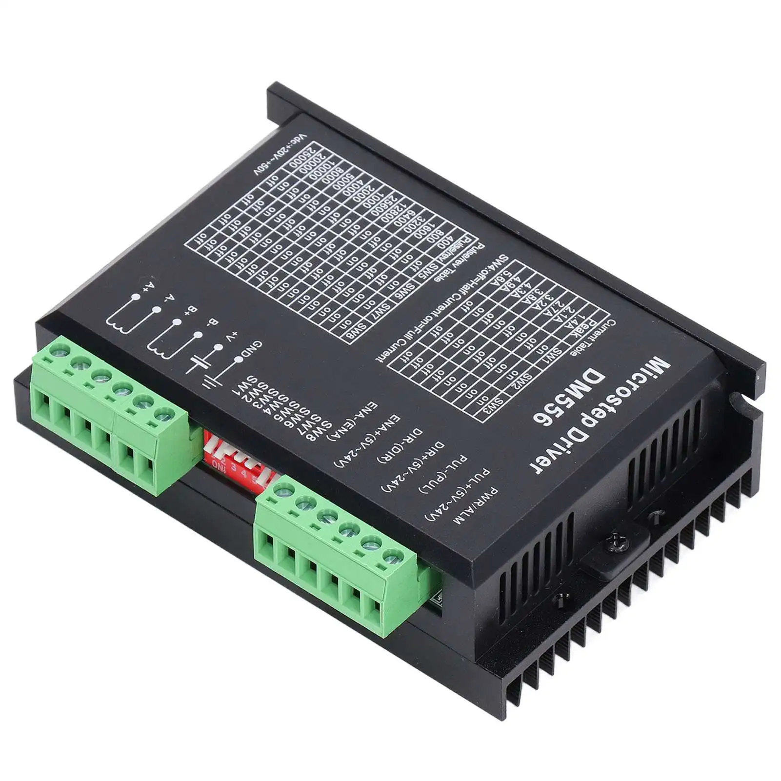 Microstep Driver Digital for 57 86 NEMA23 NEMA34 Stepper Motor Controller 2 Phase 5.6A DM556
