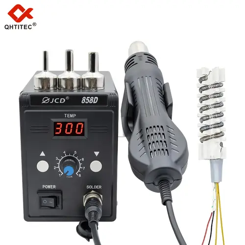 JCD 8208 Heat Gun Micro Soldering Station 750W Soldering Hot Air Gun LCD Digital Hair Dryer For BGA IC Welding Repair Tools - Image 10