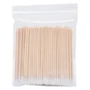 100 pcs of 7CM semi-permanent tattoo with pointed beak single head cotton swab for eyebrow tattoo mist eyebrow bleaching lip sma 6