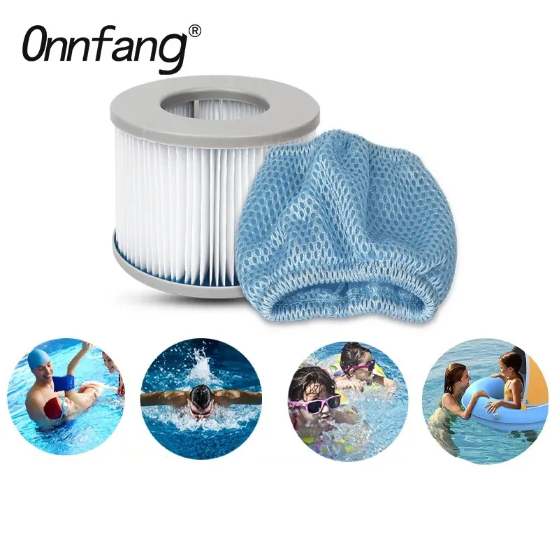 Mspa Hot Tubs Swimming Pool Filters Cartridge Filter Protective Cartridge Mesh Swimming Pool Accessories 4/2/1PC