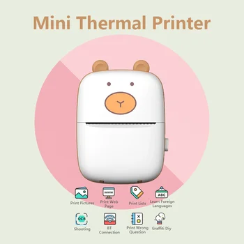 A8 Mini Thermal Printer Paper Label Sticker Colorful Adhesive Self-adhesive Paper For Wireless Bluetooth Photo Inkless Printer