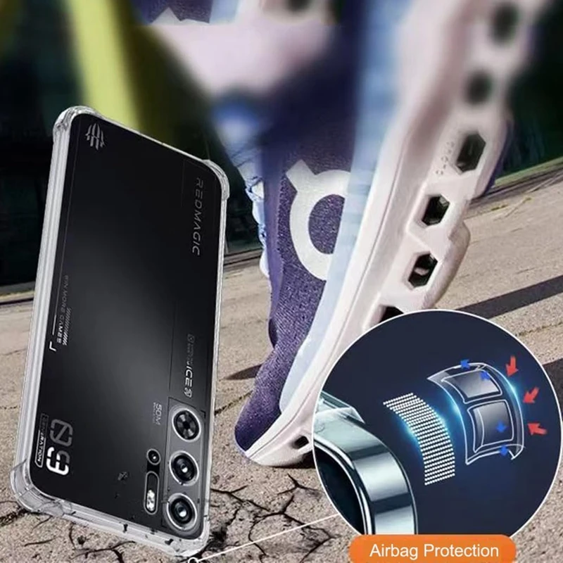 Clear Shockproof Phone Case - TPU Protective Cover