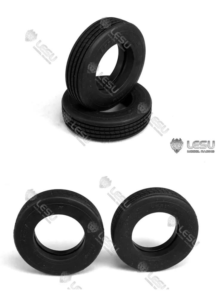 LESU 52 mm Radreifen 1/14 RC A0020 hydraulischer Anhänger LKW DIY Modell für Tamiya Outdoor TH16958 – Detail 11