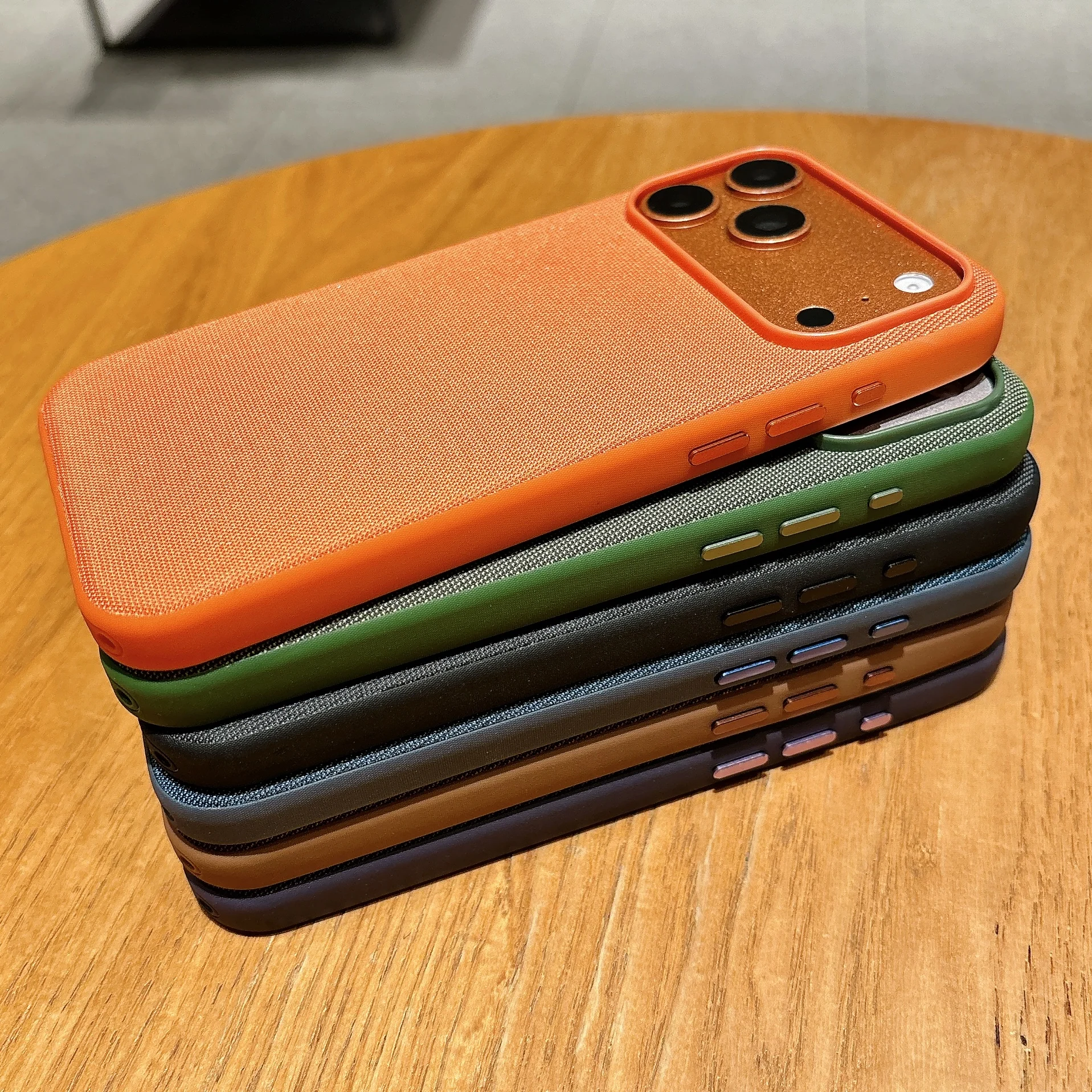 Enhanced Product Title:  
Premium TechWoven Magnetic Wireless Charging Case with Magsafe Compatibility
