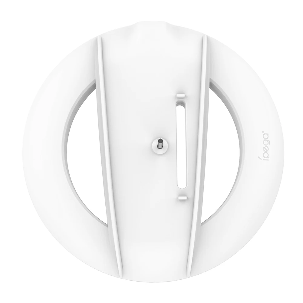 미끄럼 방지 패드가 있는 RGB 수직 스탠드, LED 베이스 게임용 스탠드, PS5 슬림 콘솔용 안정적, PS5 슬림 디스크 및 디지털 버전