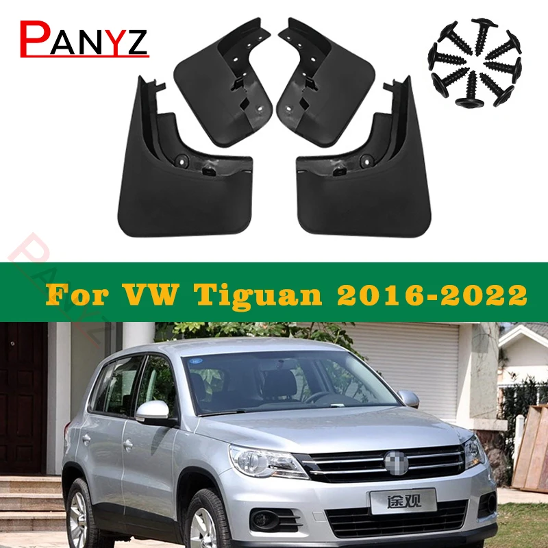MudFlapsForVolkswagenVWTiguan20052020CarMudguardsSplashGuard