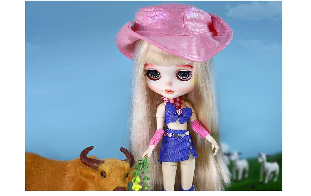 Neo Blythe Doll Cowgirl Costume 4