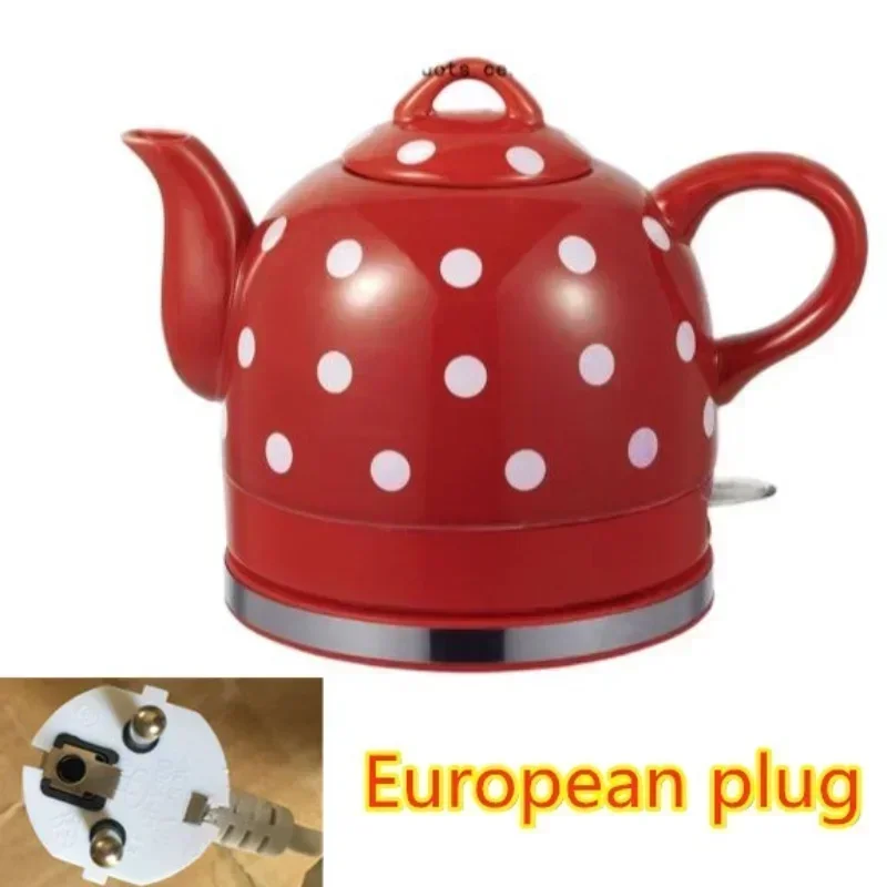1.0/1.2/1.5L European plug ceramic mi ni electric kettles hervidores eléctricos chaleira cocina portable High quality small 6