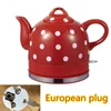 1.0/1.2/1.5L European plug ceramic mi ni electric kettles hervidores eléctricos chaleira cocina portable High quality small 6