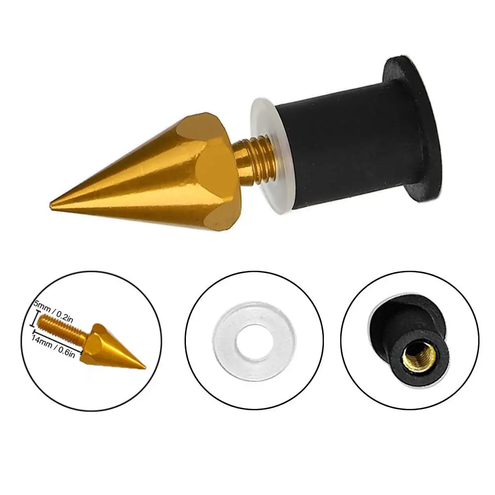 Windshield Wind Screen Spike for M5 Screws Nuts Motorcycle Modification Accessories