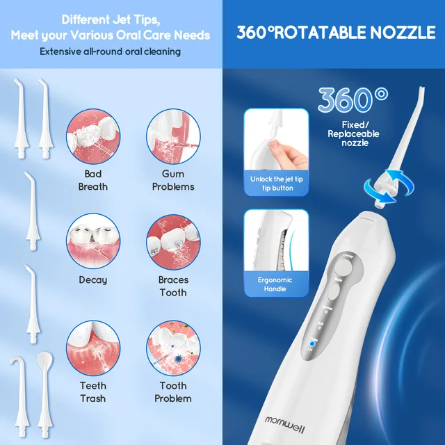 D52 Cordless Dental Water Jet 4