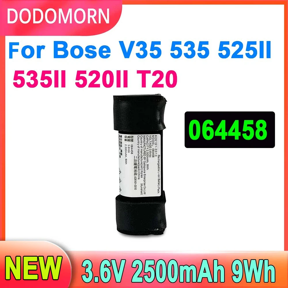 Bluetooth Speaker para Bose V35 535 520ii 525ii 535ii Série T20 6261610010 064458 064454 Bateria 3.6v 9wh 2500mah Alta Qualidade