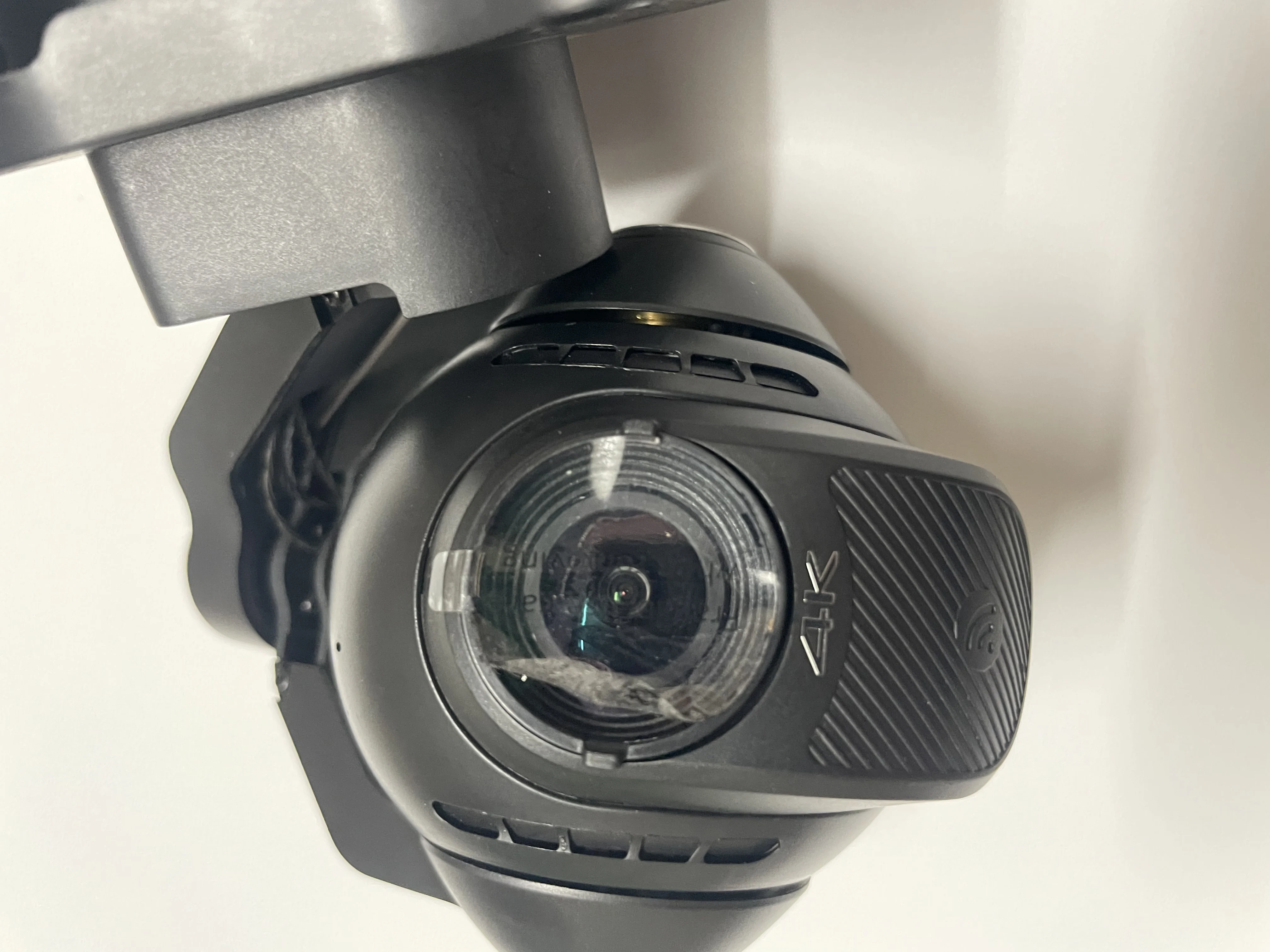 Caméra YUNEEC CGO3 avec Cardan pour Drone Q500 - Occasion Testée, vue arrière avec connecteurs